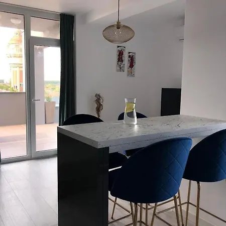 Apartment Luxury Lavender Gorgeous Terrace Free Undg Parking Timisoara